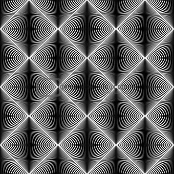 Design seamless diamond trellised pattern
