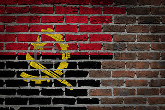 Dark brick wall - Angola
