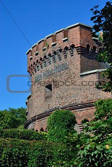 Wrangel Tower - fortress of Koenigsberg. Kaliningrad, Russia
