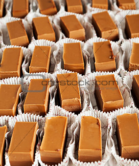 Chocolate sweet blocks