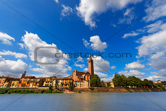 Cityscape of Verona - Veneto Italy