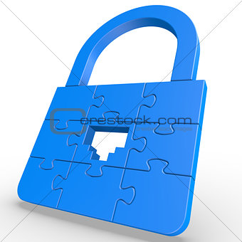 Puzzle LAN Lock