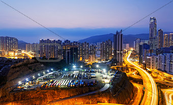 hong kong modern city