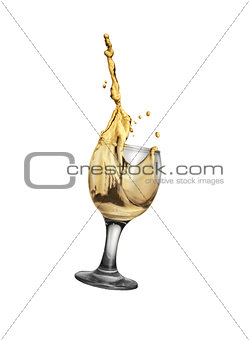 Gold wine