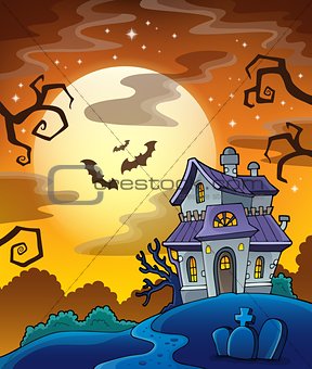 Haunted house theme image 8