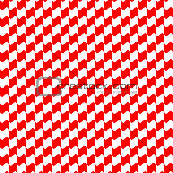 Seamless geometric pattern red color