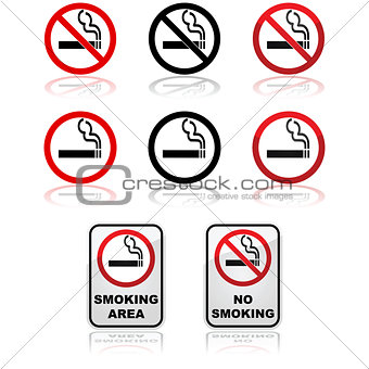 Smoking signs