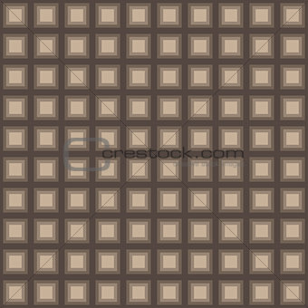 Squares seamless pattern light brown colors
