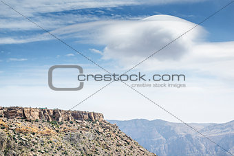 Landscape Jebel Akhdar Oman