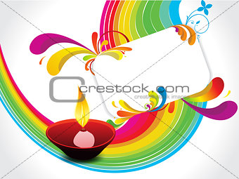 abstract diwali background