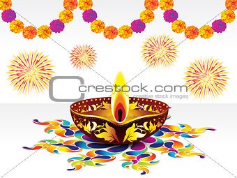 abstract diwali background