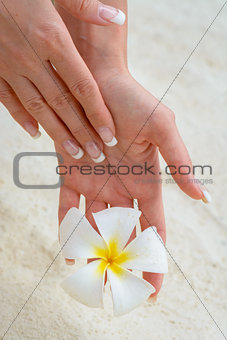 Hand Flower