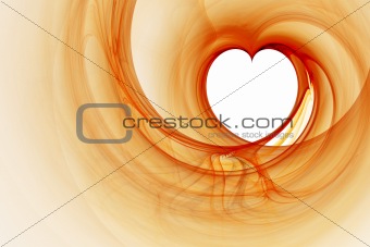 Valentine heart fractal