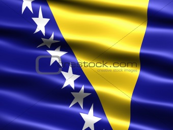 Flag of Bosnia Herzegovina 
