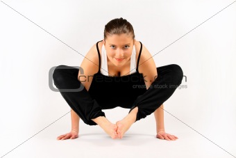 woman yoga