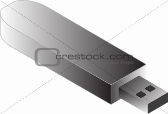 USB Pendrive illustration