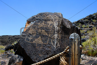Albuquerque Pueblo Indian Petroglyph