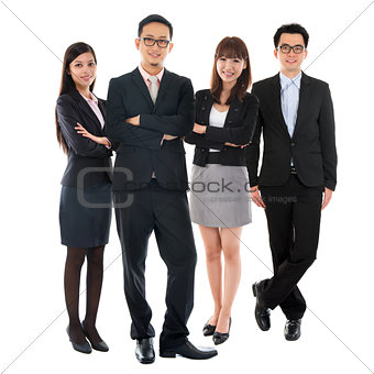Asian Multi Ethnic Business People 