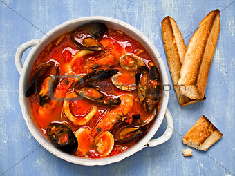 rustic italian seafood soup