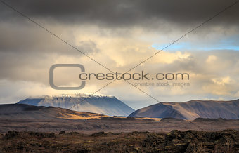 North East Icelandic landscape