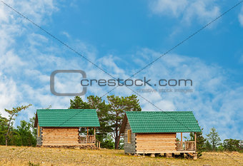 Wooden cottages