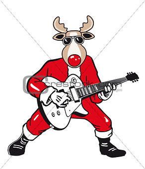 Christmas Reindeer Rocker
