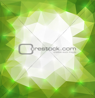 Abstract triangle background