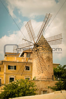stone windmill