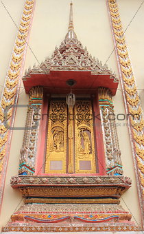 Temple window at Wat tadong