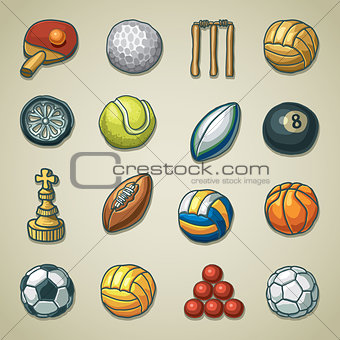 Freehand icons - Sports