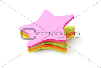 Star Shape Colourful Paper Stickers