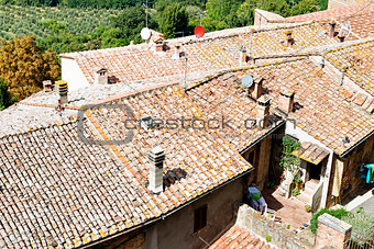 Rooftops Montepulciano