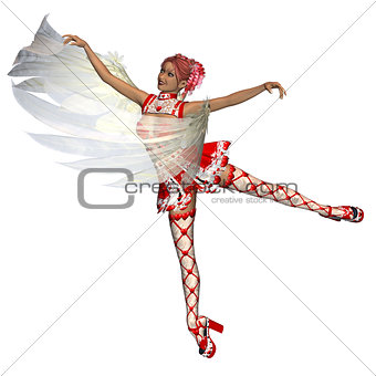 Dancing cupid girl