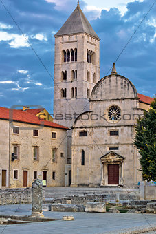 Town of Zadar historic church