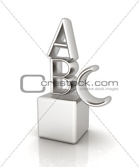 Alphabet and blocks