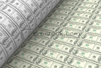printing US dollar banknotes