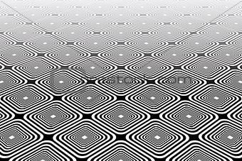 Abstract geometric background. Textured checked surface.