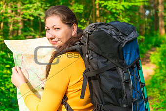 traveler checks with the road map