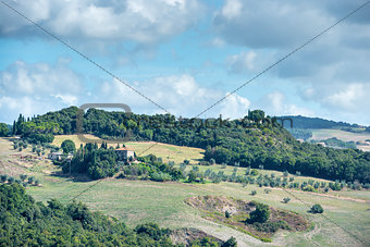 Beautiful landscape Tuscany