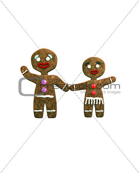 mrs and mister gingerbread