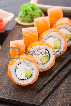 Sushi rolls philadelphia