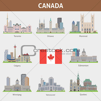 Cities in Canada