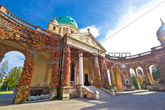 Monumental arcades of Mirogoy cemetary