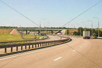 Road outcome. Viaduct