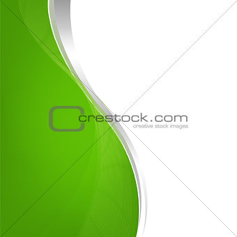Green Background With Line