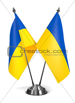 Ukraine - Miniature Flags.