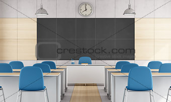 Modern classroom