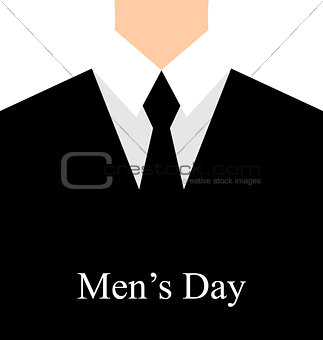 Celebration card for International man's day