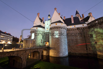Castle of the Dukes of Brittany (Nantes - France)