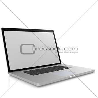 Laptop isolated